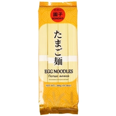 Лапша яичная Sonoko Китай 300г-0}
