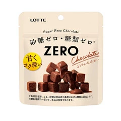 Шоколад Zero молочный без сахара Lotte Япония 40г
