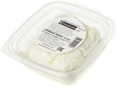 Творог слоеный 15-18% жир. 250г РАСПРОДАЖА-1}