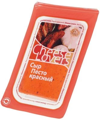 Сыр Песто красный нарезка 50% жир. 150г-1}