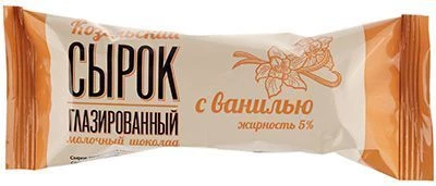 Сырок творожный с ванилью 5% жир., 40г РАСПРОДАЖА-0}