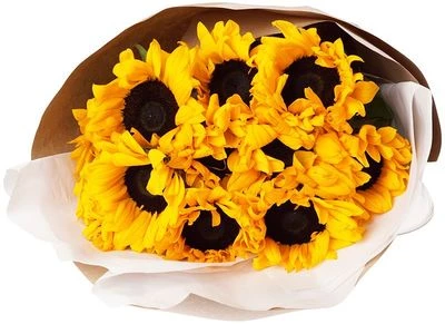 Букет Гелиантус 9шт-1}