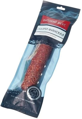 Колбаса сырокопченая Салями финская 235г-1}