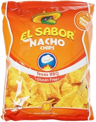 Чипсы кукурузные Начос с соусом Барбекю 100г-0}