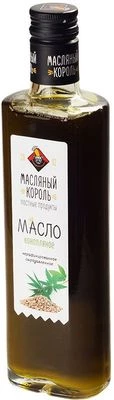 Масло конопляное нерафинированное Масляный король 350мл-1}