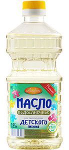 Масло подсолнечное для детского питания 850мл