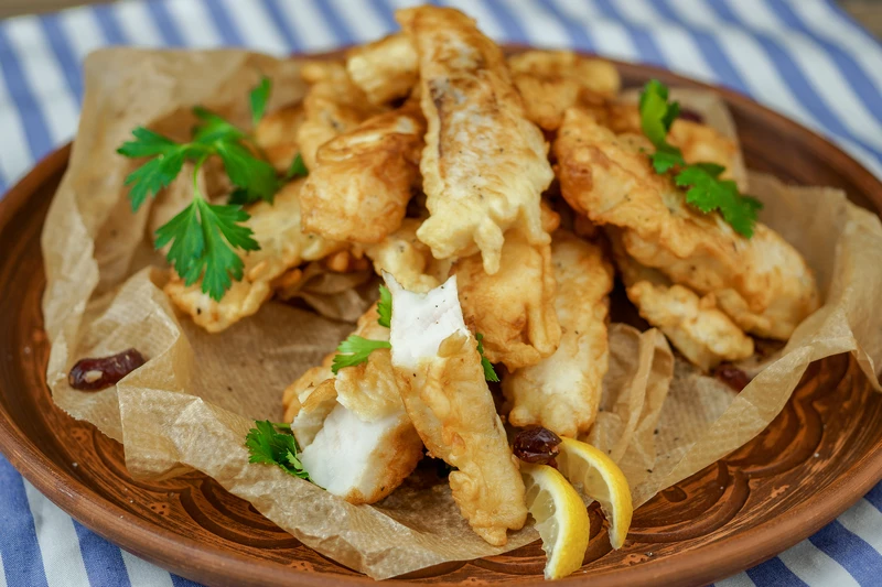 Сиг в молочном кляре