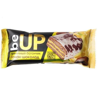 Пряничный батончик Банан-Шоколад 90г-0}