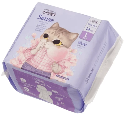 Ультратонкие прокладки Sense Large 14шт-1}