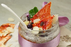 Чиа пудинг на кокосовом молоке