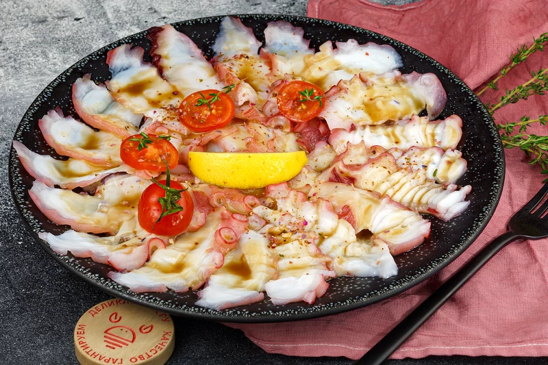 Карпаччо из осьминога