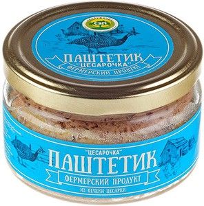 Паштет печеночный Цесарочка 200г