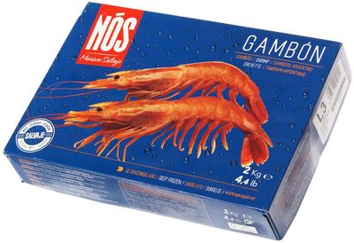 Креветки дикие аргентинские с головой без льда L3 31/40 2кг-1}