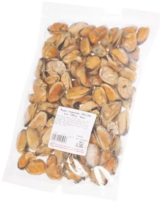 Мидии очищенные 100/200 ~500г-1}