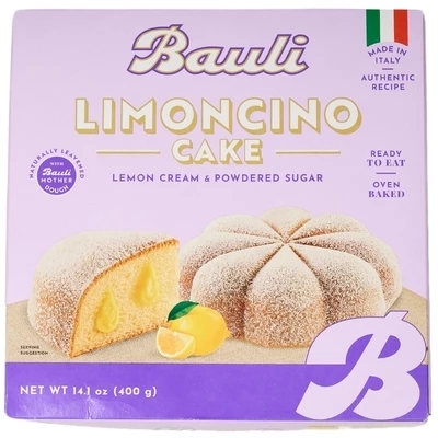Кекс Bauli с кремовой начинкой Limonsino с сахарной обсыпкой Италия 400г-0}