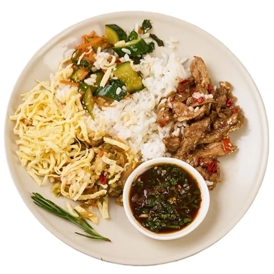 Пибимпаб с курицей Деликатеска 260г-0}