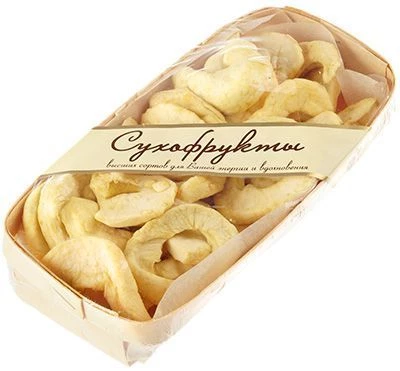 Яблоки сушеные кольца 150г-0}