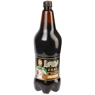 Квас темный пастеризованный Даридыч 1.5л-0}