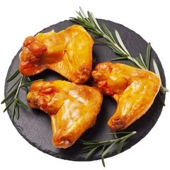 Крылышки куриные 2 фаланги варено-копченые Мясное раздолье ~300г 
