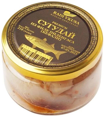 Сугудай из филе пиленгаса в масле 250г-0}