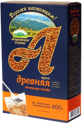 Крупа Древняя в варочных пакетиках 400г-1}