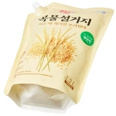 Средство для мытья посуды Трио Рисовые отруби Корея 1.2л