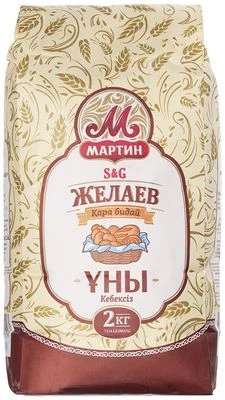 Мука ржаная обдирная Мартин 2кг -0}