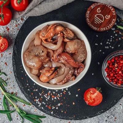 Морской коктейль в маринаде по-провански от Шефа ~500г-0}