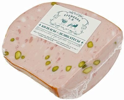Колбаса вареная Мортаделла ~ 350г-0}