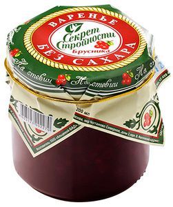 Брусника на стевии 200г