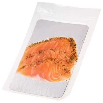 Форель слабосоленая с укропом филе-слайсы Деликатеска 100г-1}