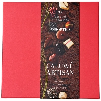 Конфеты шоколадные Ассорти Caluwe Artisan Бельгия 345г-0}