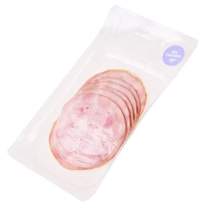 Ветчина варено-копченая из мяса индейки Деликатеска 150г-1}