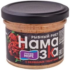 Риет лососевый с вялеными томатами 100г