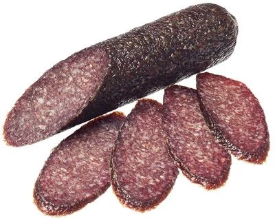 Колбаса Еврейская сырокопченая ~ 200г-0}