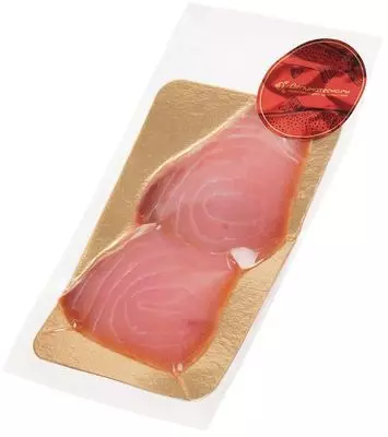 Тунец подкопченный филе-ломтик 100г - купить в Москве по выгодной цене ...