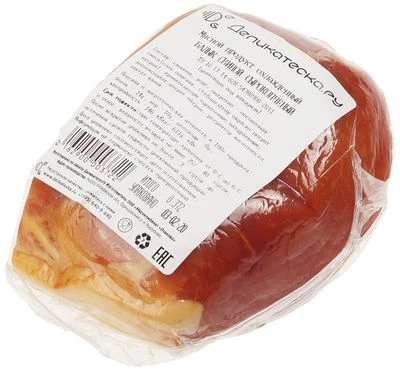 Балык свиной сырокопченый Мясное раздолье охлажденный ~400г-1}