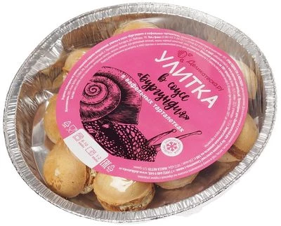 Улитка в вафельных тарталетках в соусе Бургундия 125г-1}