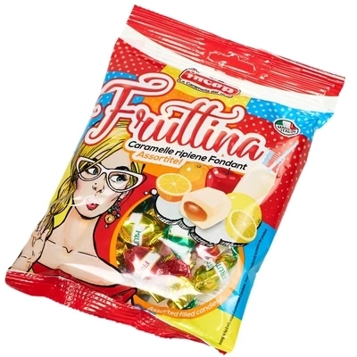Конфеты Fruttina Фруктовые Ассорти Италия 125г-1}