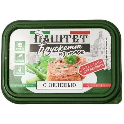 Паштет Брускетт с зеленью 150г  -1}