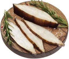 Палтус черный холодного копчения кусок Деликатеска 200г