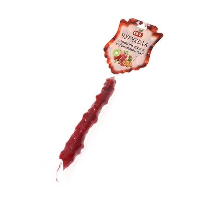 Чурчхела гранатовая с грецким орехом 80г-1}