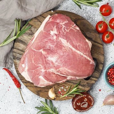 Лопаточная часть свинины от Шефа ~800г-0}