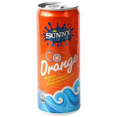 Напиток газированный Ooh Sunny Drink Orange Апельсин Малайзия 325мл-0}