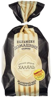 Пельмени Домашние традиции халяль 800г-1}