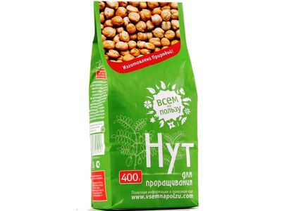 Нут для проращивания 400г