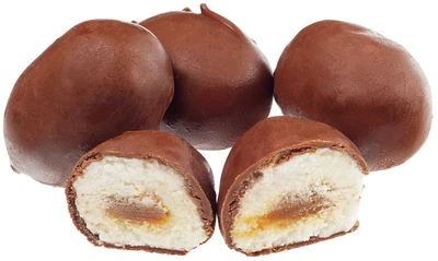 Творожные сырки в молочном шоколаде с карамелью 160г-0}