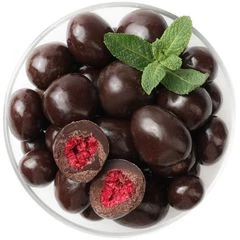 Малина в темной шоколадной глазури Деликатеска 250г