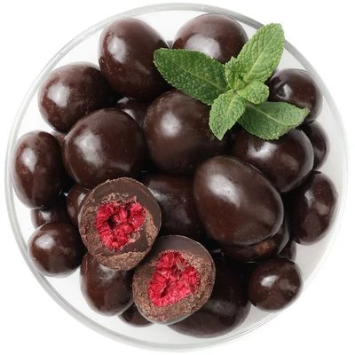 Малина в темной шоколадной глазури Деликатеска 250г-0}
