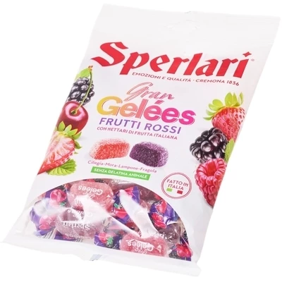 Мармелад желейно-фруктовый Frutti Rossi Sperlari Италия 175г-1}